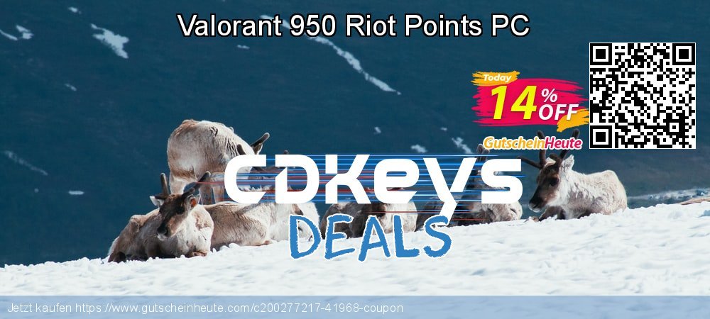 Valorant 950 Riot Points PC aufregende Außendienst-Promotions Bildschirmfoto