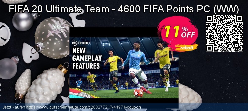 FIFA 20 Ultimate Team - 4600 FIFA Points PC - WW  klasse Förderung Bildschirmfoto