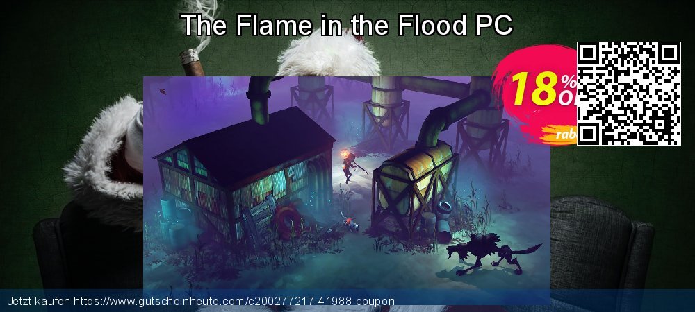The Flame in the Flood PC überraschend Förderung Bildschirmfoto