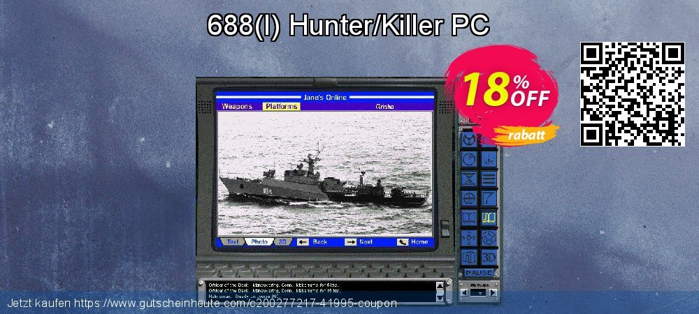 688 - I Hunter/Killer PC aufregenden Promotionsangebot Bildschirmfoto