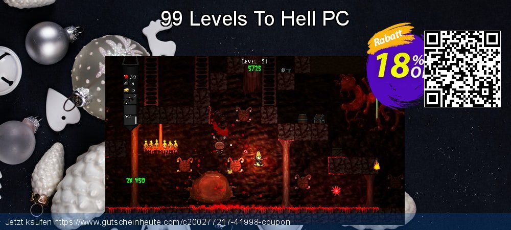 99 Levels To Hell PC geniale Ermäßigung Bildschirmfoto