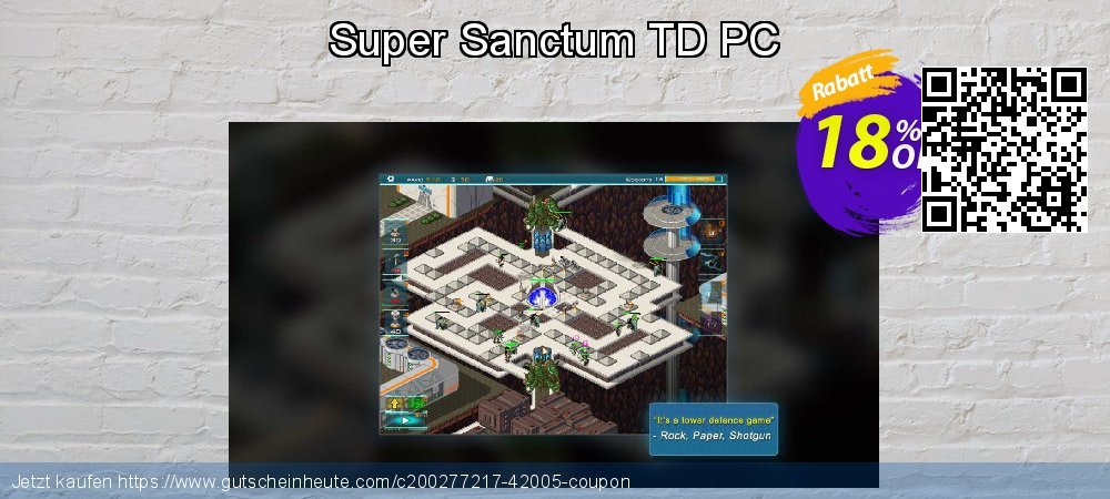 Super Sanctum TD PC ausschließlich Förderung Bildschirmfoto