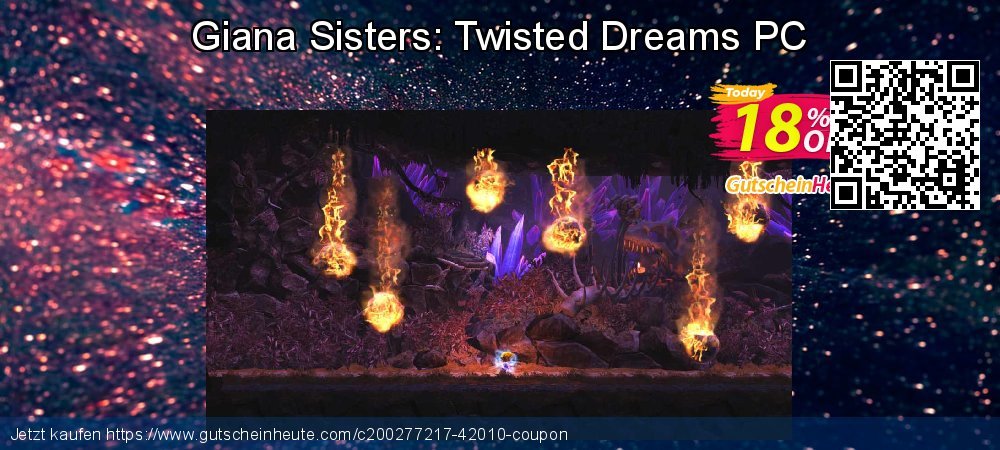 Giana Sisters: Twisted Dreams PC unglaublich Preisnachlässe Bildschirmfoto