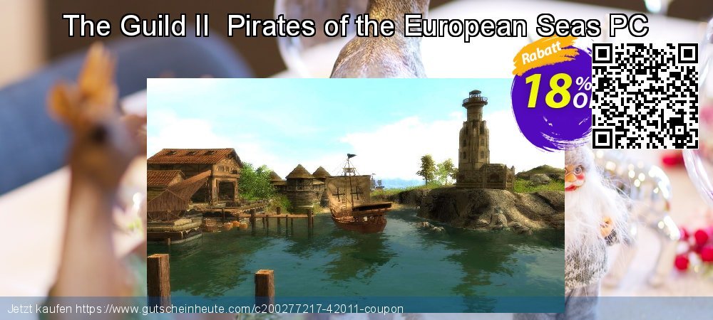 The Guild II  Pirates of the European Seas PC fantastisch Angebote Bildschirmfoto