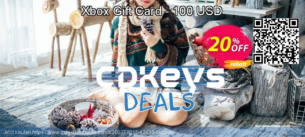 Xbox Gift Card - 100 USD klasse Disagio Bildschirmfoto