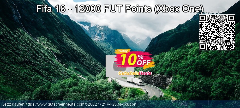 Fifa 18 - 12000 FUT Points - Xbox One  exklusiv Verkaufsförderung Bildschirmfoto