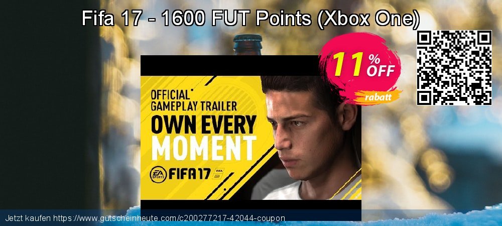 Fifa 17 - 1600 FUT Points - Xbox One  wunderbar Preisnachlässe Bildschirmfoto