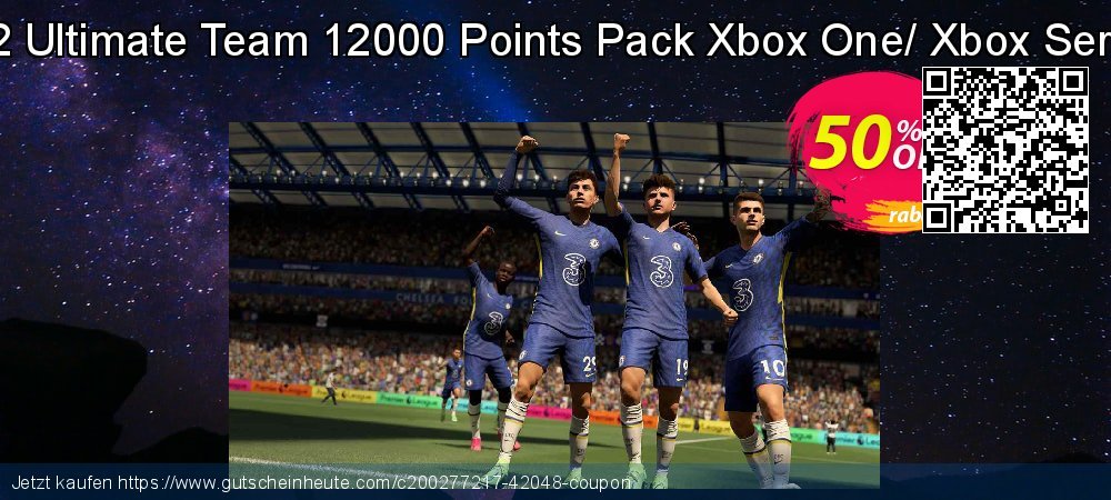 FIFA 22 Ultimate Team 12000 Points Pack Xbox One/ Xbox Series X|S verblüffend Diskont Bildschirmfoto
