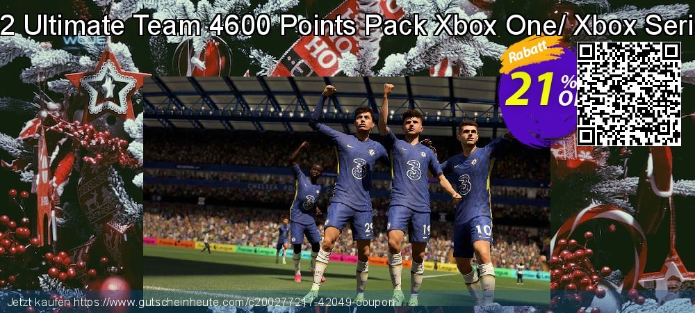 FIFA 22 Ultimate Team 4600 Points Pack Xbox One/ Xbox Series X|S wundervoll Ermäßigung Bildschirmfoto