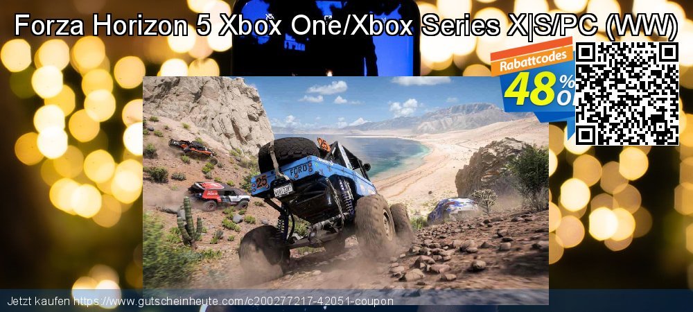 Forza Horizon 5 Xbox One/Xbox Series X|S/PC - WW  formidable Verkaufsförderung Bildschirmfoto