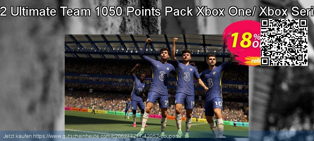 FIFA 22 Ultimate Team 1050 Points Pack Xbox One/ Xbox Series X|S verwunderlich Ausverkauf Bildschirmfoto