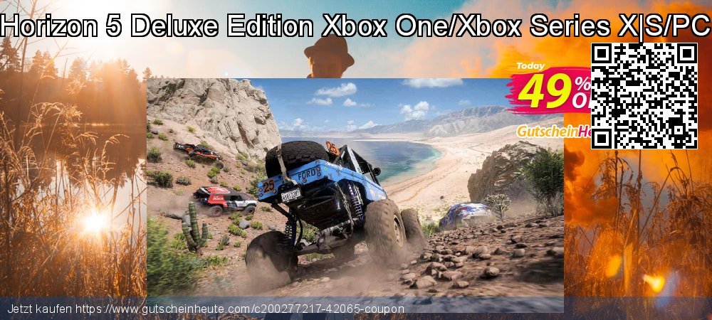 Forza Horizon 5 Deluxe Edition Xbox One/Xbox Series X|S/PC - WW  exklusiv Diskont Bildschirmfoto
