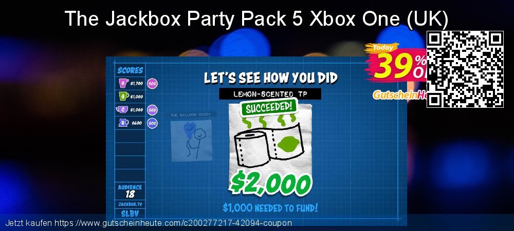 The Jackbox Party Pack 5 Xbox One - UK  spitze Ermäßigungen Bildschirmfoto