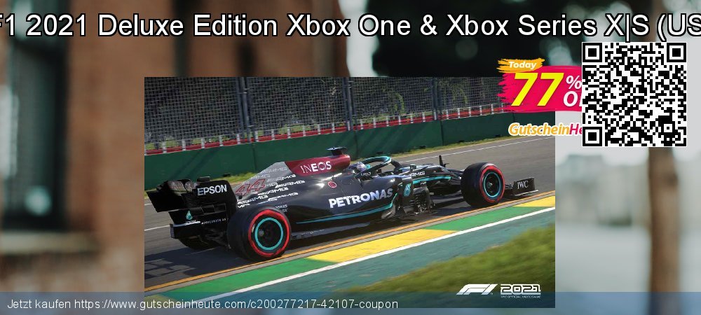F1 2021 Deluxe Edition Xbox One & Xbox Series X|S - US  atemberaubend Förderung Bildschirmfoto