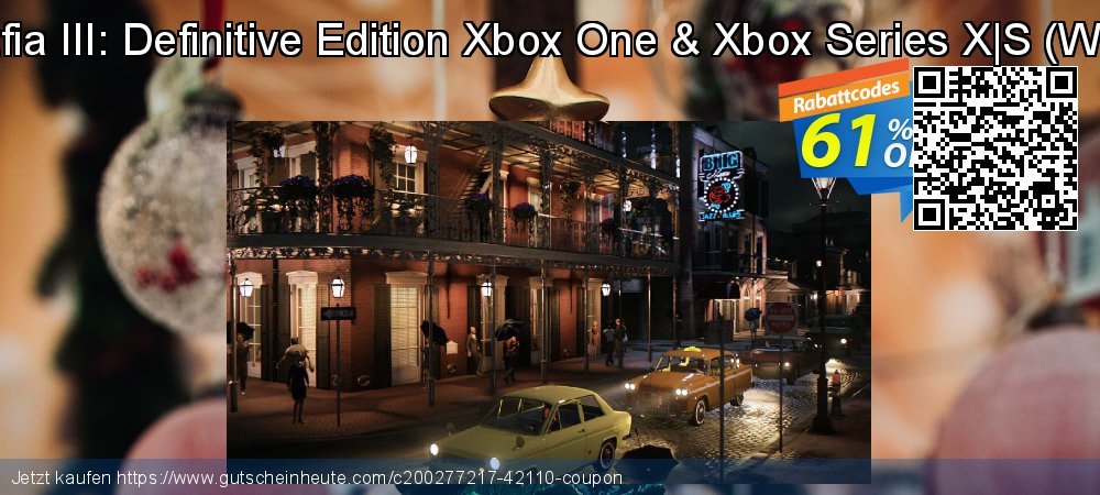 Mafia III: Definitive Edition Xbox One & Xbox Series X|S - WW  verblüffend Rabatt Bildschirmfoto