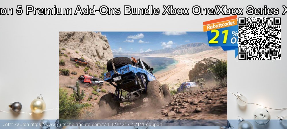Forza Horizon 5 Premium Add-Ons Bundle Xbox One/Xbox Series X|S/PC - US  wundervoll Ermäßigungen Bildschirmfoto