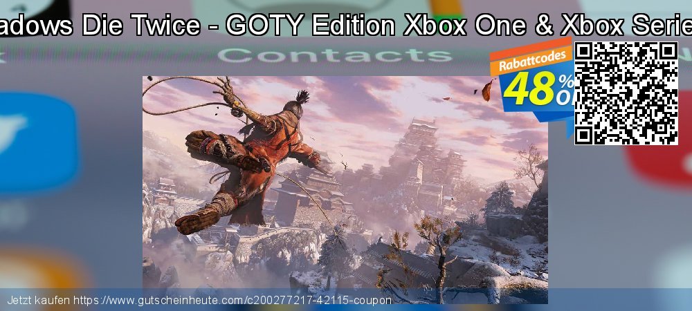 Sekiro: Shadows Die Twice - GOTY Edition Xbox One & Xbox Series X|S - US  toll Nachlass Bildschirmfoto