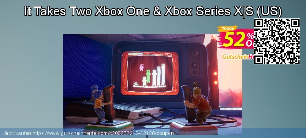 It Takes Two Xbox One & Xbox Series X|S - US  umwerfende Ausverkauf Bildschirmfoto