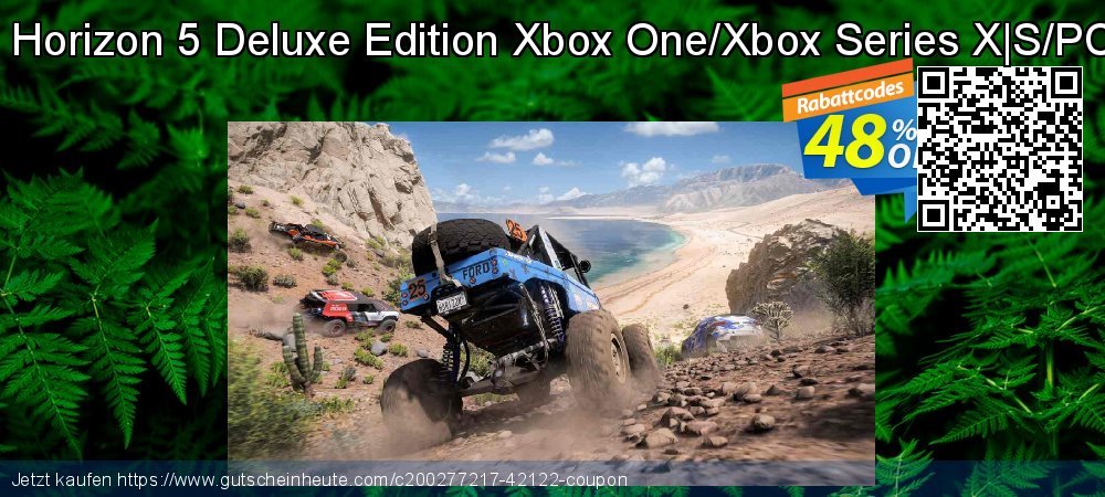 Forza Horizon 5 Deluxe Edition Xbox One/Xbox Series X|S/PC - US  geniale Preisreduzierung Bildschirmfoto