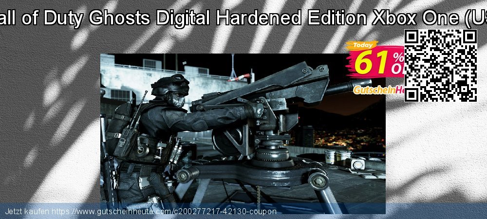 Call of Duty Ghosts Digital Hardened Edition Xbox One - US  ausschließenden Angebote Bildschirmfoto