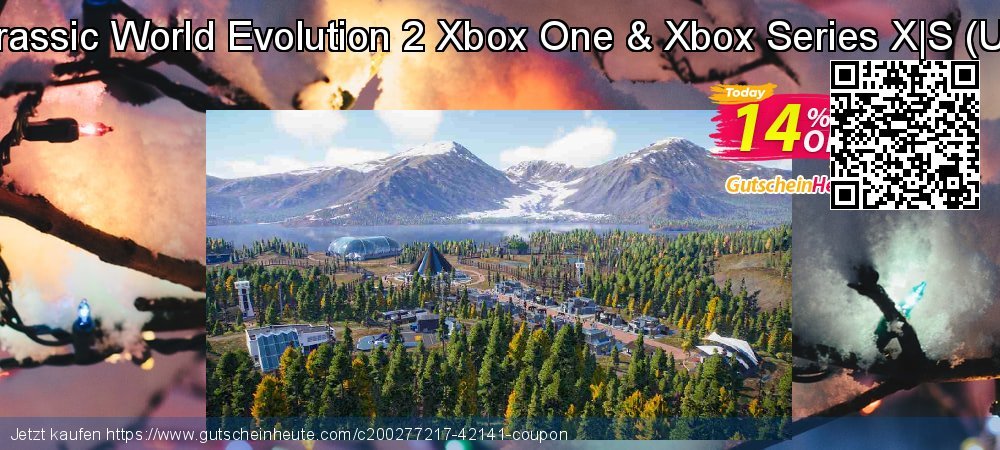 Jurassic World Evolution 2 Xbox One & Xbox Series X|S - US  verblüffend Förderung Bildschirmfoto