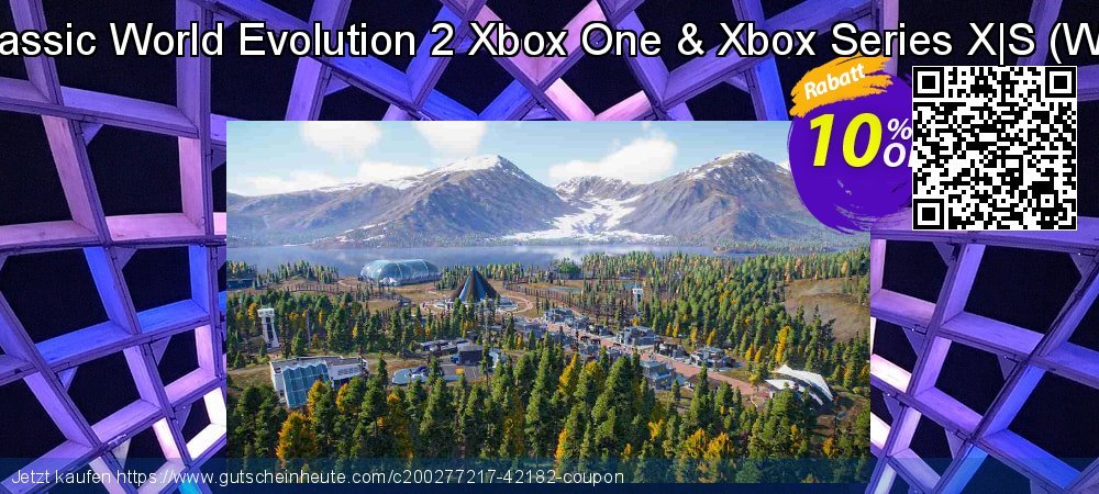 Jurassic World Evolution 2 Xbox One & Xbox Series X|S - WW  umwerfende Promotionsangebot Bildschirmfoto
