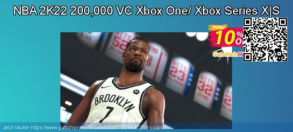 NBA 2K22 200,000 VC Xbox One/ Xbox Series X|S aufregende Promotionsangebot Bildschirmfoto
