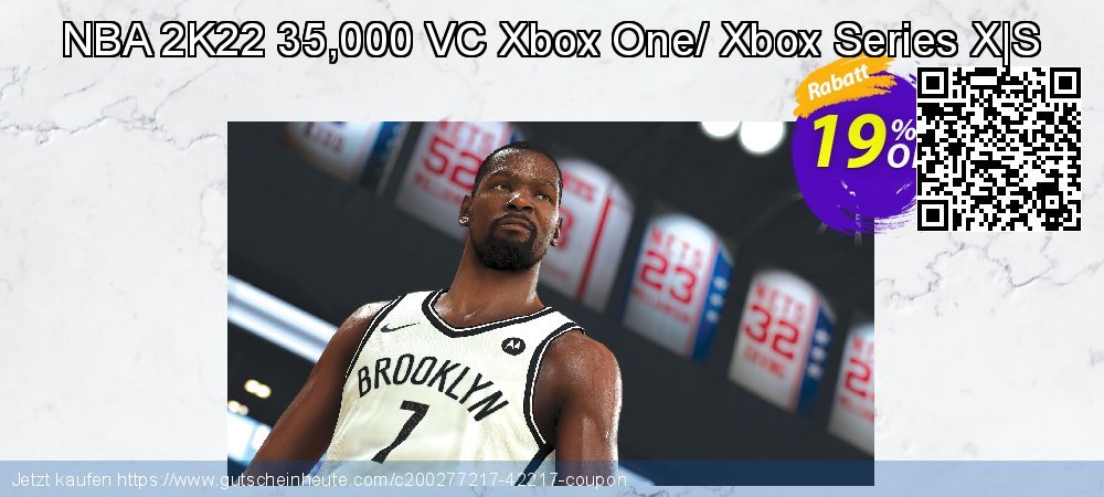 NBA 2K22 35,000 VC Xbox One/ Xbox Series X|S genial Nachlass Bildschirmfoto
