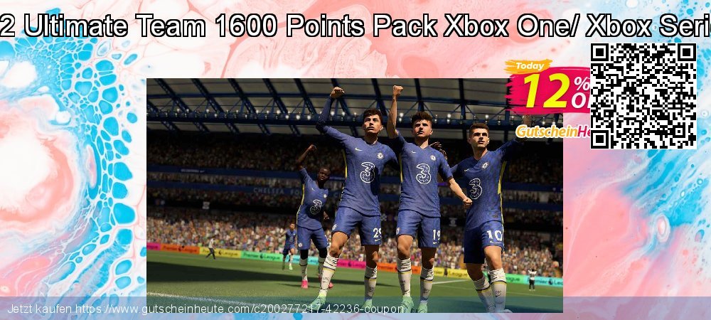 FIFA 22 Ultimate Team 1600 Points Pack Xbox One/ Xbox Series X|S überraschend Ermäßigung Bildschirmfoto
