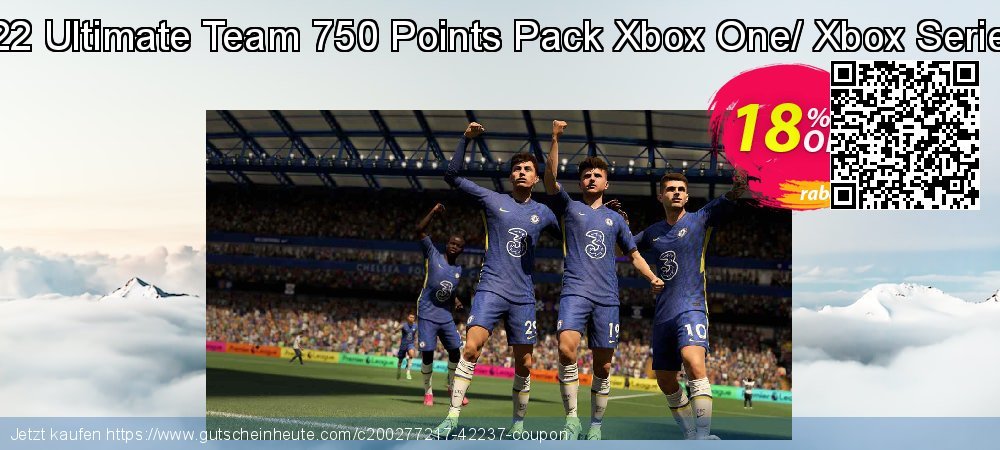 FIFA 22 Ultimate Team 750 Points Pack Xbox One/ Xbox Series X|S formidable Disagio Bildschirmfoto