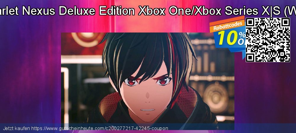 Scarlet Nexus Deluxe Edition Xbox One/Xbox Series X|S - WW  umwerfenden Sale Aktionen Bildschirmfoto