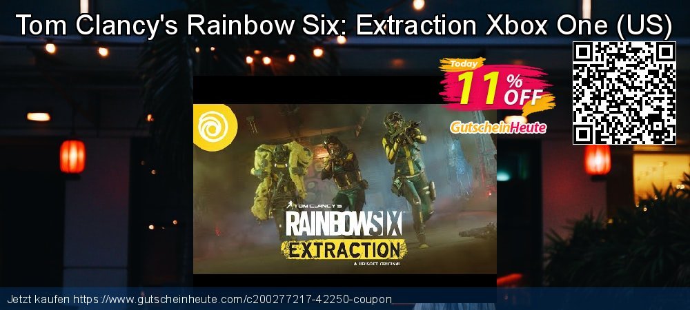 Tom Clancy&#039;s Rainbow Six: Extraction Xbox One - US  klasse Promotionsangebot Bildschirmfoto