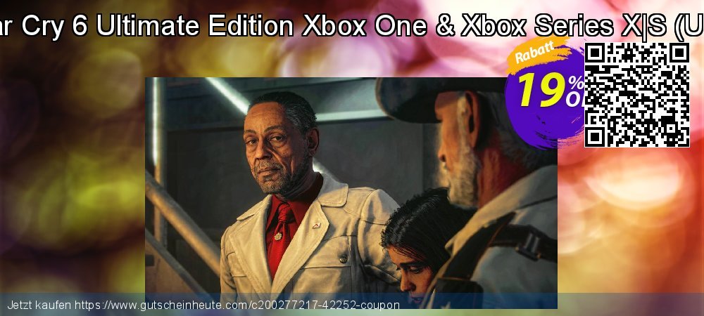 Far Cry 6 Ultimate Edition Xbox One & Xbox Series X|S - US  uneingeschränkt Diskont Bildschirmfoto