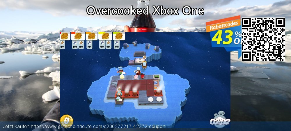 Overcooked Xbox One beeindruckend Verkaufsförderung Bildschirmfoto