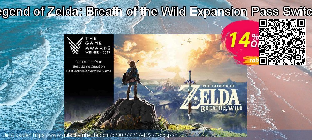 The Legend of Zelda: Breath of the Wild Expansion Pass Switch - US  aufregenden Außendienst-Promotions Bildschirmfoto