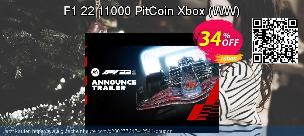 F1 22 11000 PitCoin Xbox - WW  atemberaubend Diskont Bildschirmfoto