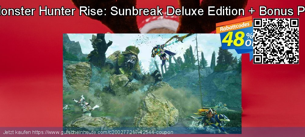 Monster Hunter Rise: Sunbreak Deluxe Edition + Bonus PC verblüffend Verkaufsförderung Bildschirmfoto