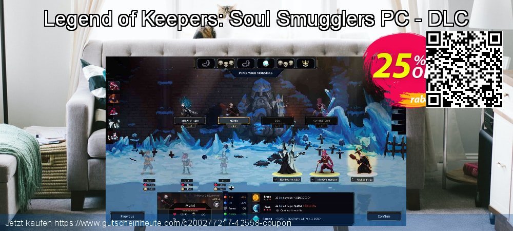 Legend of Keepers: Soul Smugglers PC - DLC genial Diskont Bildschirmfoto
