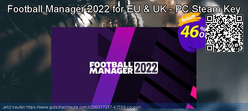 Football Manager 2022 for EU & UK - PC Steam Key unglaublich Sale Aktionen Bildschirmfoto
