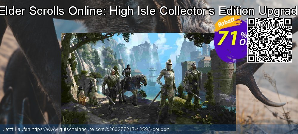 The Elder Scrolls Online: High Isle Collector&#039;s Edition Upgrade PC uneingeschränkt Ermäßigung Bildschirmfoto