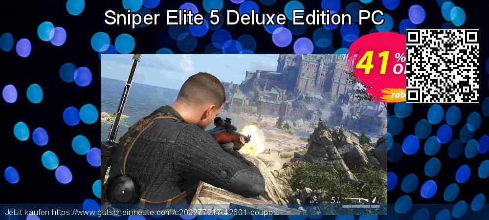 Sniper Elite 5 Deluxe Edition PC großartig Beförderung Bildschirmfoto