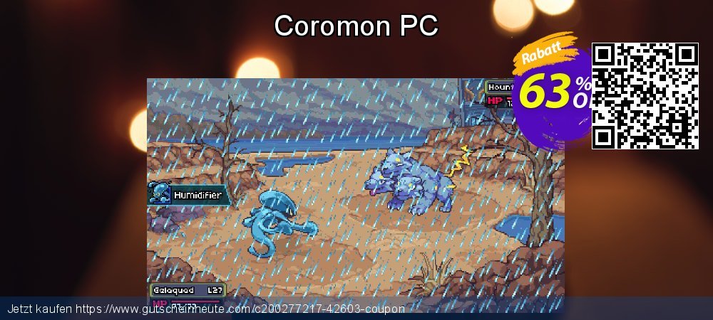 Coromon PC atemberaubend Rabatt Bildschirmfoto