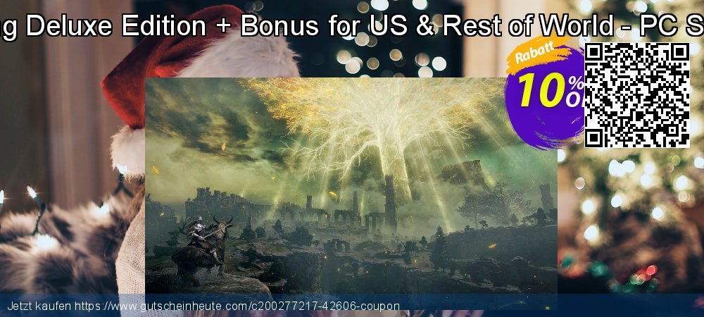 Elden Ring Deluxe Edition + Bonus for US & Rest of World - PC Steam Key verblüffend Angebote Bildschirmfoto