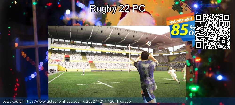 Rugby 22 PC toll Disagio Bildschirmfoto