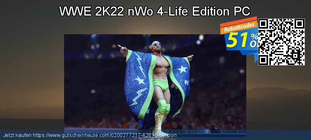 WWE 2K22 nWo 4-Life Edition PC aufregenden Preisreduzierung Bildschirmfoto