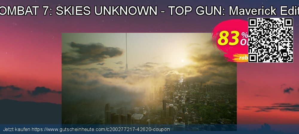 ACE COMBAT 7: SKIES UNKNOWN - TOP GUN: Maverick Edition PC genial Rabatt Bildschirmfoto