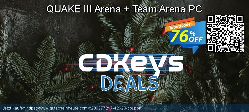 QUAKE III Arena + Team Arena PC exklusiv Angebote Bildschirmfoto