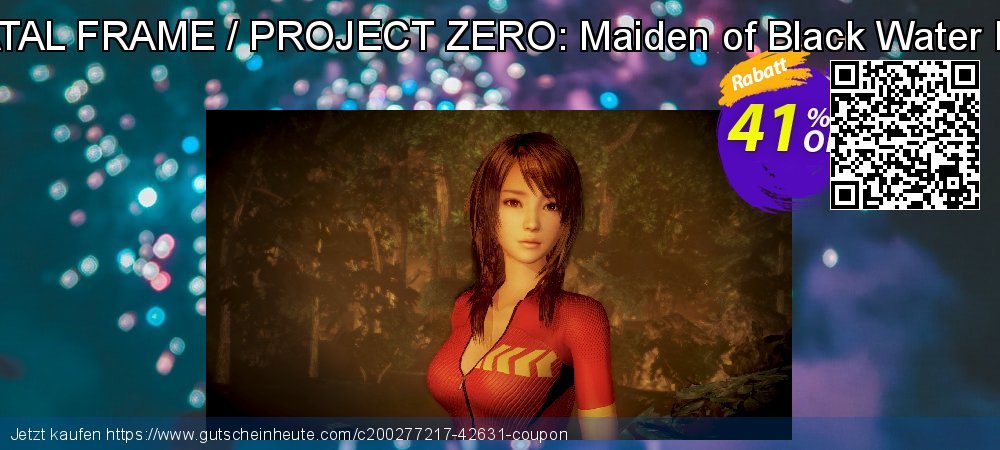 FATAL FRAME / PROJECT ZERO: Maiden of Black Water PC fantastisch Außendienst-Promotions Bildschirmfoto