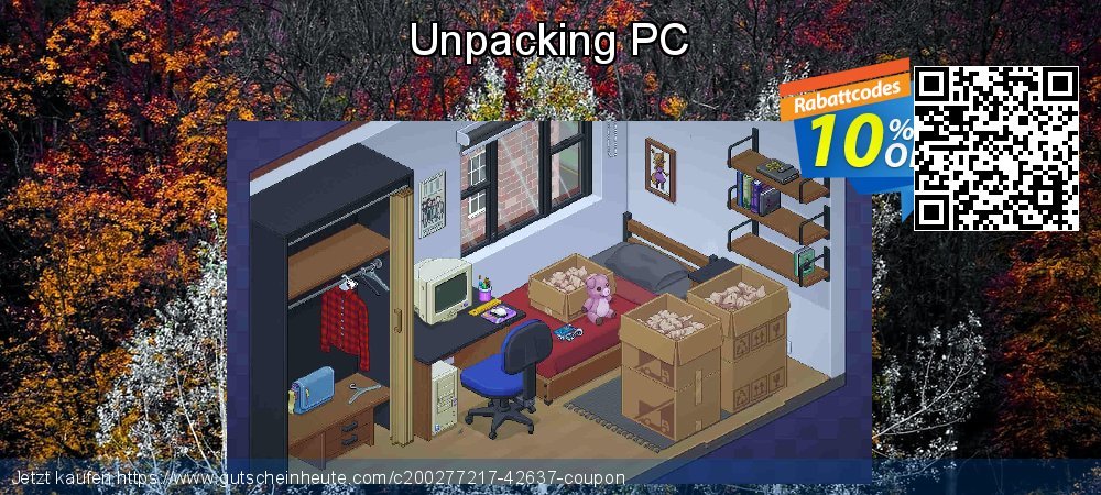 Unpacking PC verblüffend Rabatt Bildschirmfoto