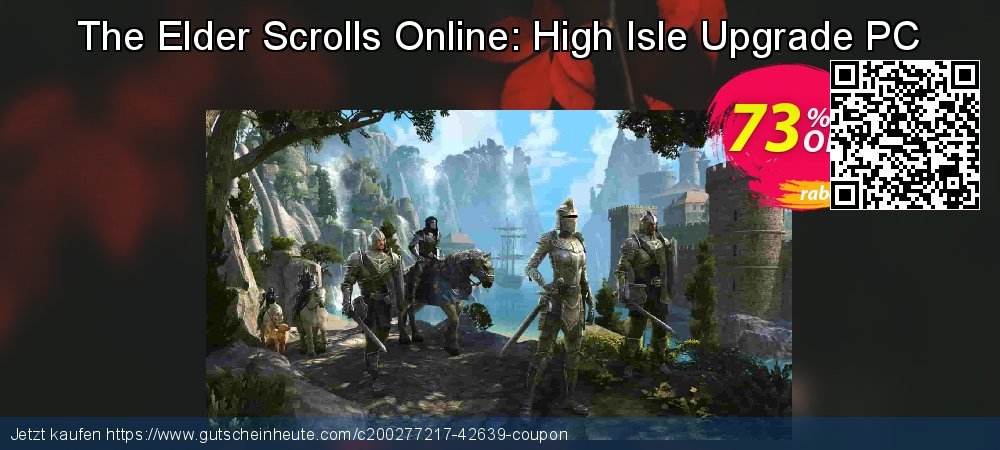 The Elder Scrolls Online: High Isle Upgrade PC überraschend Preisnachlässe Bildschirmfoto
